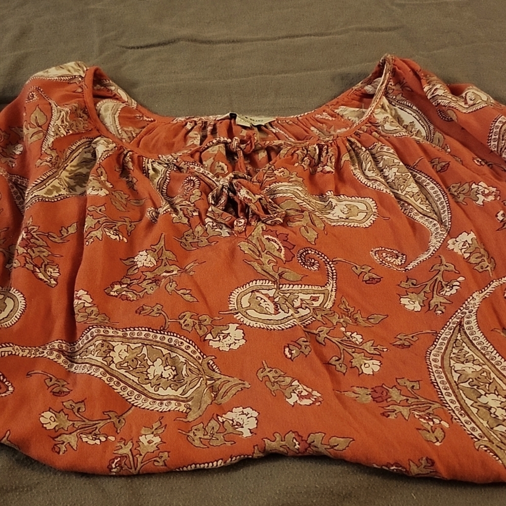 Pink blouse